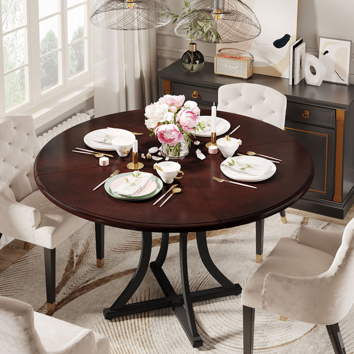 17 Stories Artington 47.24" Round Dining Table Circle Dinner Table for ...